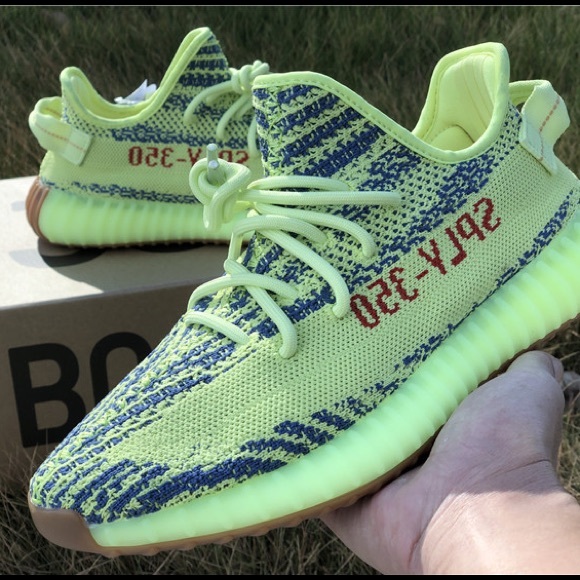 adidas Yeezy Boost 350 V2 Semi Frozen Yellow main image 7